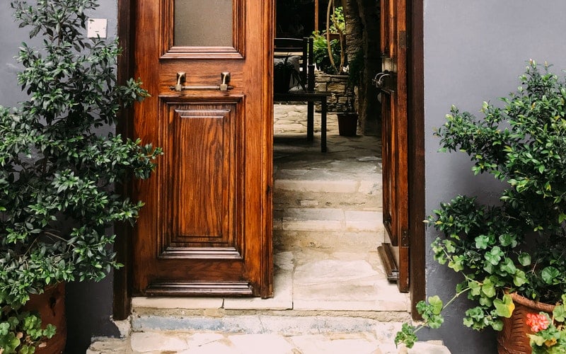 front door