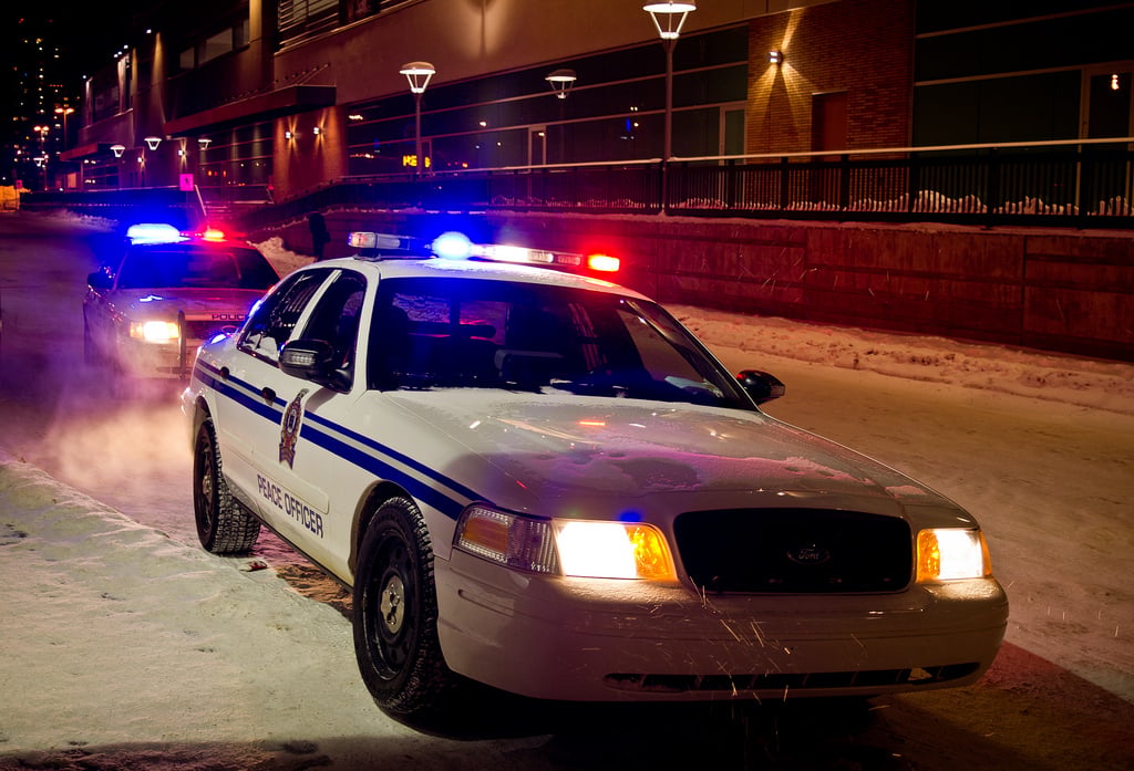 police car
